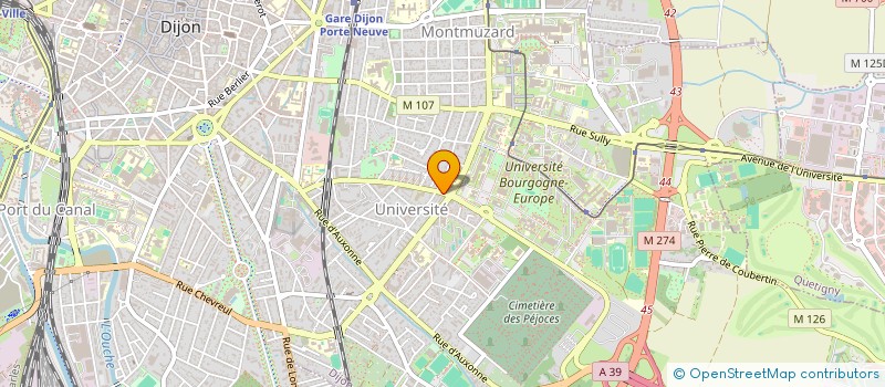 localisation de l'entreprise SCI GARCIA à DIJON