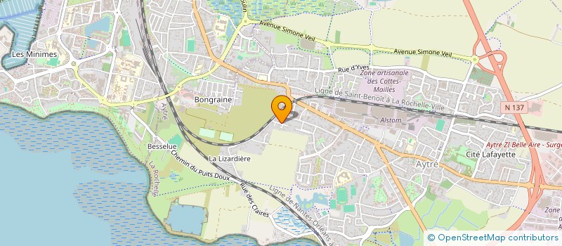 localisation de l'entreprise SCI GARCIA  AYTRE