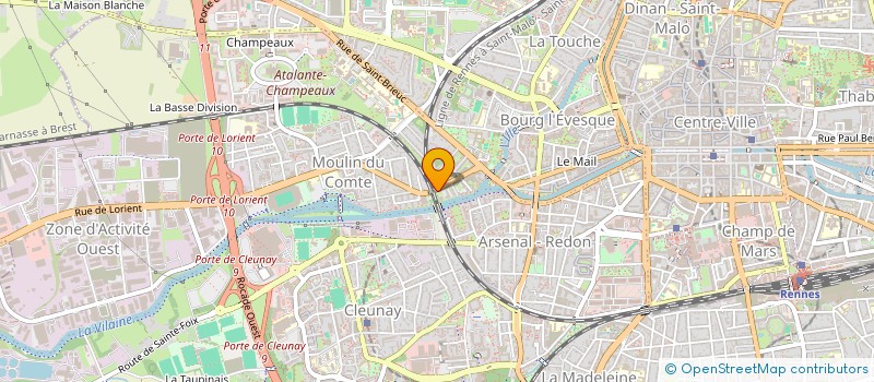 localisation de l'entreprise SCI GARCIA  GUICHEN