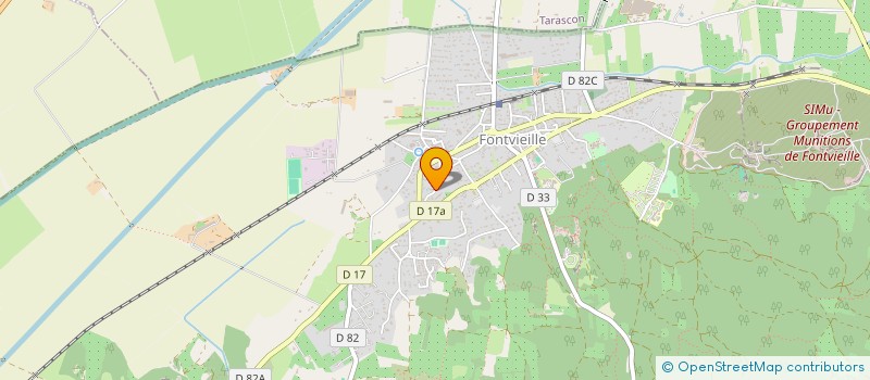 localisation de l'entreprise SCI GARCIA  FONTVIEILLE