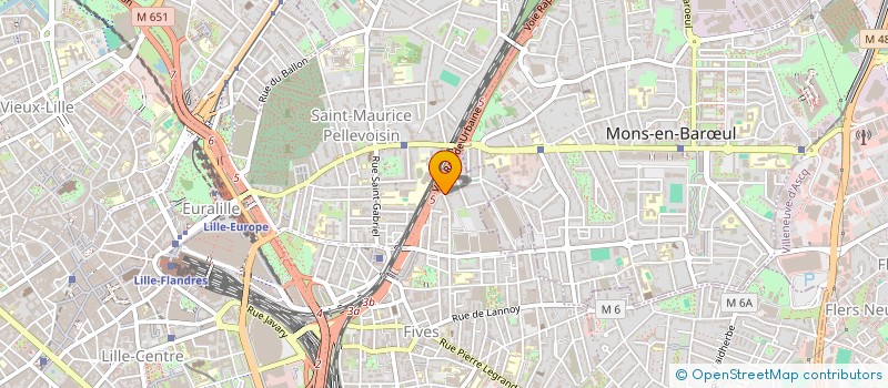 localisation de l'entreprise SCI GARCIA à LILLE