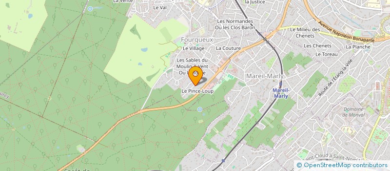 localisation de l'entreprise SCI GARCIA LE KREMLIN BICETRE JAURES  SAINT-GERMAIN-EN-LAYE