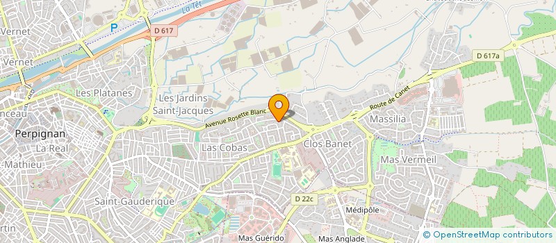localisation de l'entreprise SCI GARCIA PATRIMOINE à PERPIGNAN