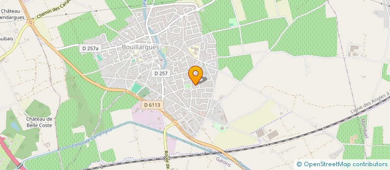 localisation de l'entreprise SCI GARCO  BOUILLARGUES