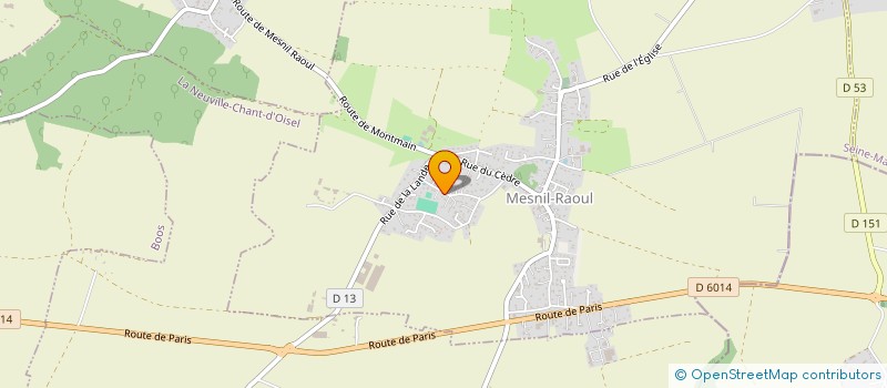 localisation de l'entreprise SCI GARD  MESNIL-RAOUL