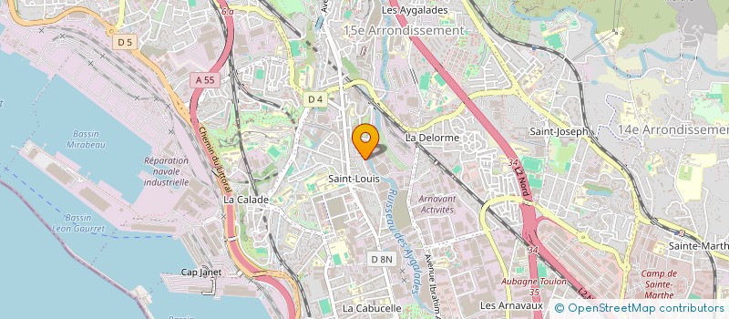 localisation de l'entreprise SCI GARDE à MARSEILLE