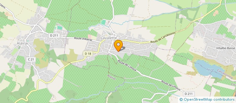 localisation de l'entreprise SCI GARDE  LAVALETTE