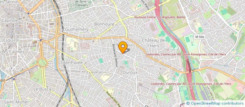 localisation de l'entreprise SCI GARDEAU à TOULOUSE