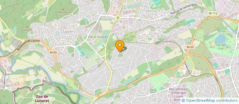 localisation de l'entreprise SCI GARDEL  CASTELNAU-LE-LEZ