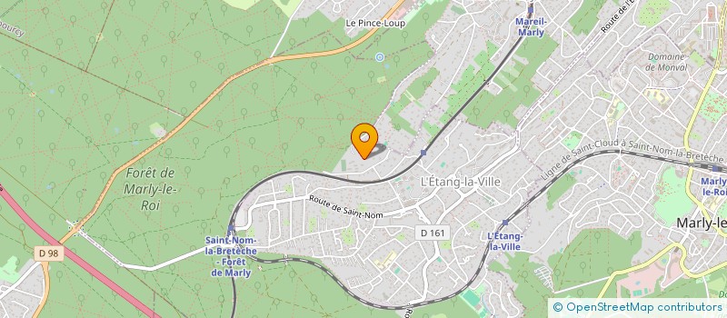 localisation de l'entreprise SCI GARDET  L'ETANG-LA-VILLE