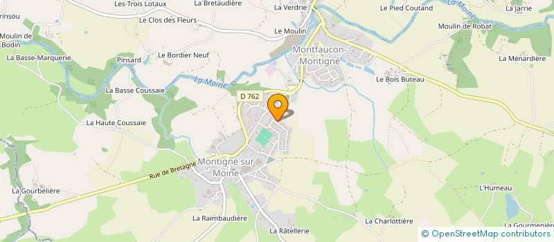 localisation de l'entreprise SCI GARDINOS à SEVREMOINE