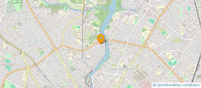 localisation de l'entreprise SCI GARE  NANTES