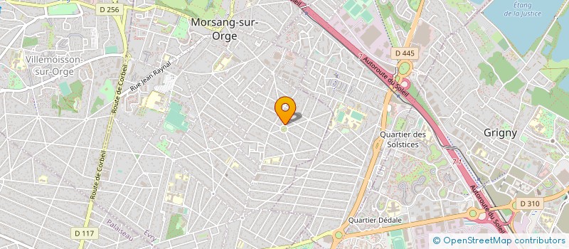 localisation de l'entreprise SCI GARE DE LA MAROLLES  MORSANG-SUR-ORGE