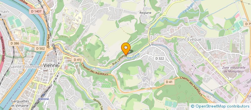 localisation de l'entreprise SCI GAREL à VIENNE