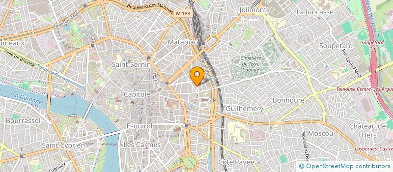 localisation de l'entreprise SCI GARES NAVES à TOULOUSE
