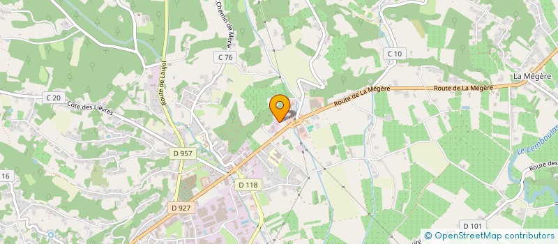 localisation de l'entreprise SCI GAREYN  MOISSAC