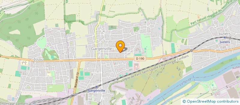 localisation de l'entreprise SCI GARGENVILLOISE DU VEXIN  GARGENVILLE