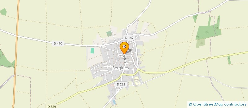 localisation de l'entreprise SCI GARI  SERGINES