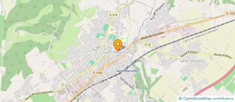 localisation de l'entreprise SCI GARIAL à SAINT-MARCELLIN