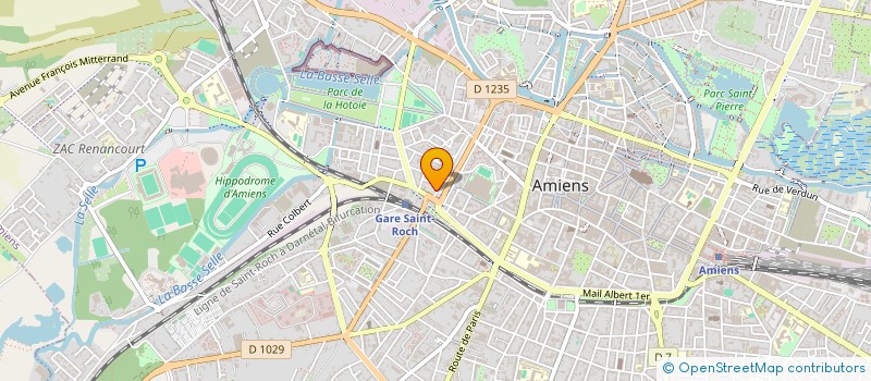 localisation de l'entreprise SCI GARIBALDI à AMIENS