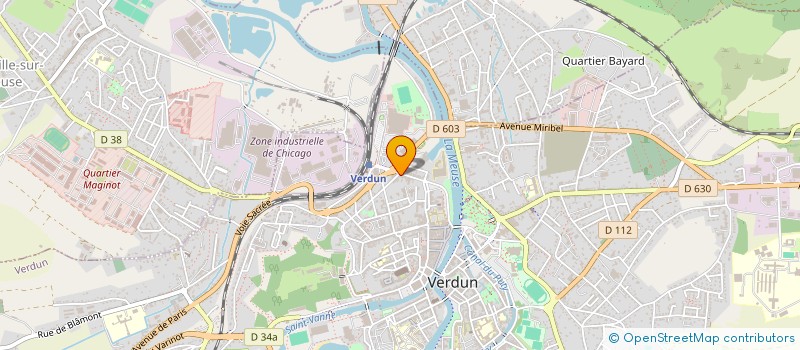 localisation de l'entreprise SCI GARIBALDI NOTARIAT à VERDUN