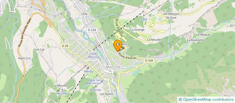 localisation de l'entreprise SCI GARIC à MORZINE