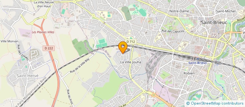 localisation de l'entreprise SCI GARIC à SAINT-BRIEUC