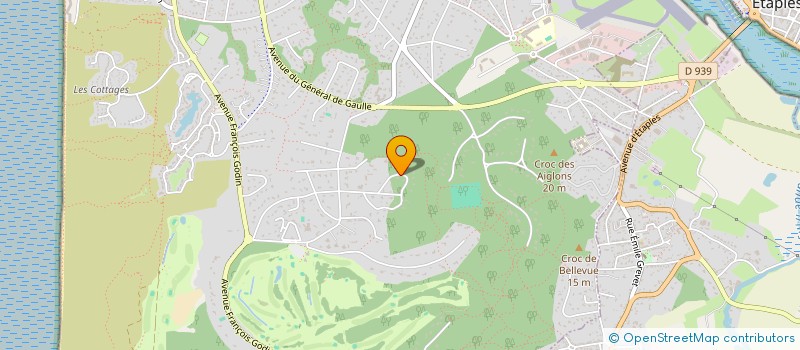 localisation de l'entreprise SCI GARIGLIANO à LE TOUQUET-PARIS-PLAGE