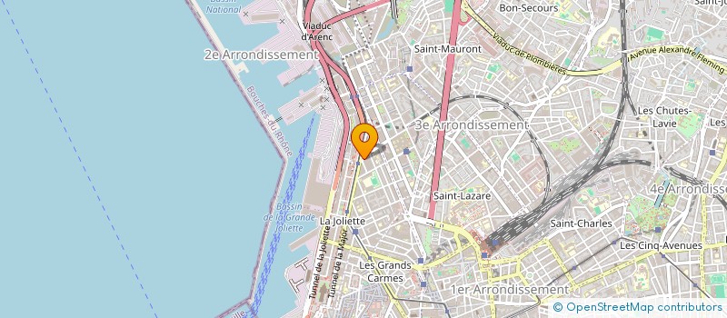 localisation de l'entreprise SCI GARISSOU BIS à MARSEILLE