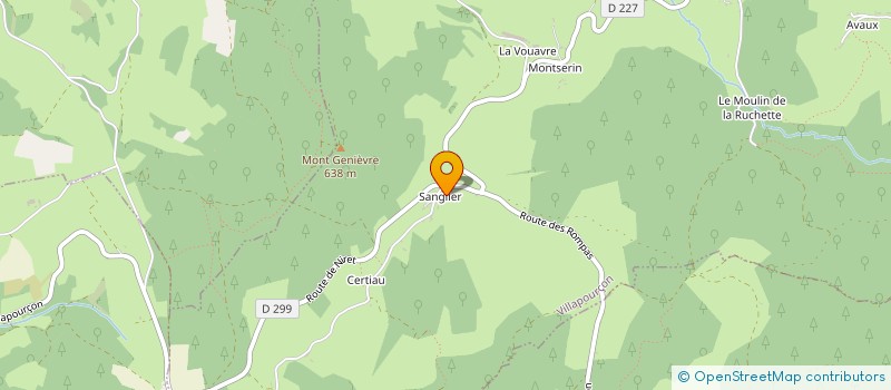 localisation de l'entreprise SCI GARLABAN  VILLAPOURCON