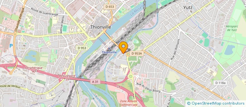 localisation de l'entreprise SCI GARLEG à THIONVILLE