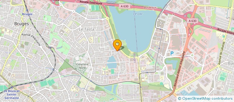 localisation de l'entreprise SCI GARLI  BRUGES