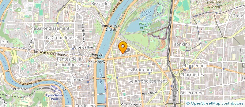 localisation de l'entreprise SCI GARMA  LYON 6EME