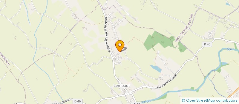 localisation de l'entreprise SCI GARMART  LEMPAUT