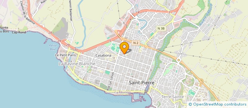 localisation de l'entreprise SCI GARMED à SAINT-PIERRE