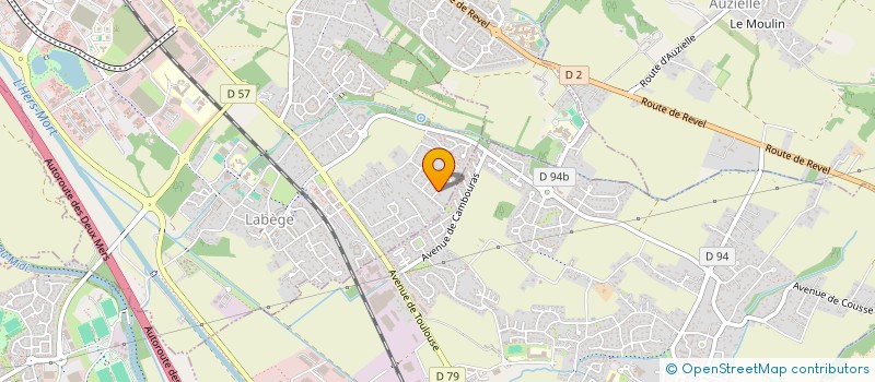 localisation de l'entreprise SCI GARMY MIGNOT  LABEGE