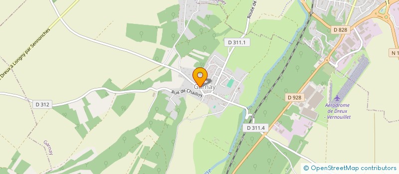 localisation de l'entreprise SCI GARNAY LE NANT à GARNAY