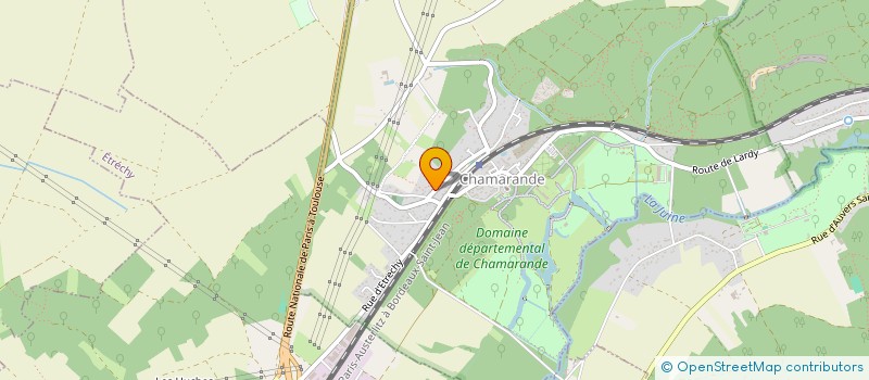 localisation de l'entreprise SCI GARNEMENT  CHAMARANDE