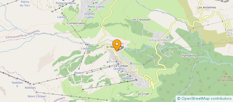 localisation de l'entreprise SCI GARNEY  VILLAREMBERT