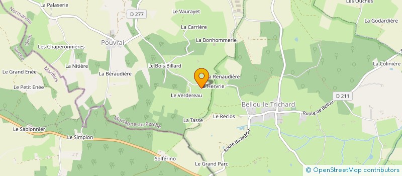 localisation de l'entreprise SCI GARNIER à POUVRAI