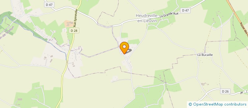 localisation de l'entreprise SCI GARNIER  HEUDREVILLE-EN-LIEUVIN