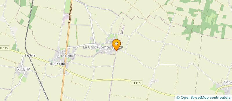 localisation de l'entreprise SCI GARNIER-GILLES-EVELYNE-EMILIE-ANAIS  LA CROIX-COMTESSE