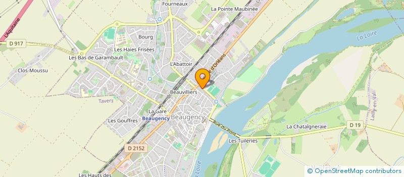 localisation de l'entreprise SCI GARNIHUET IMMOBILIER à BEAUGENCY