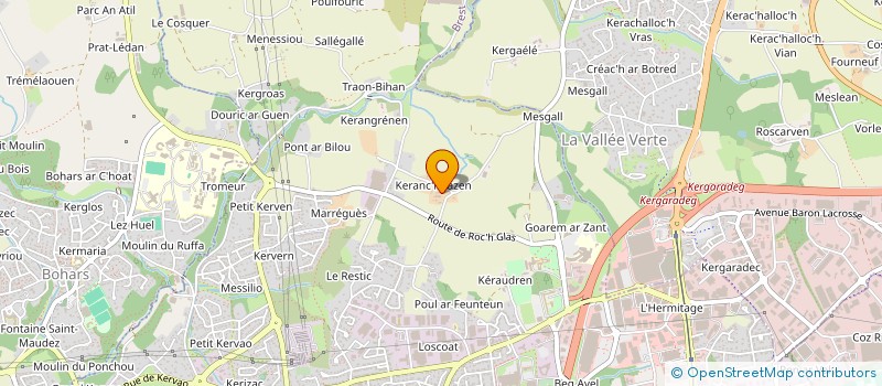 localisation de l'entreprise SCI GARO  BREST