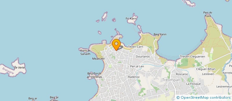 localisation de l'entreprise SCI GARO  SAINT-PABU