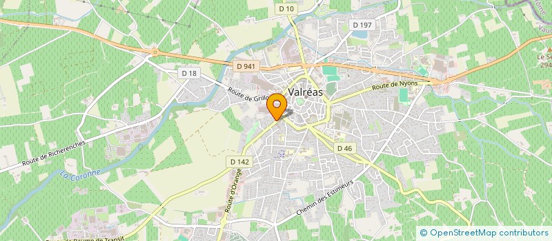 localisation de l'entreprise SCI GARO DE VAURIAS à VALREAS