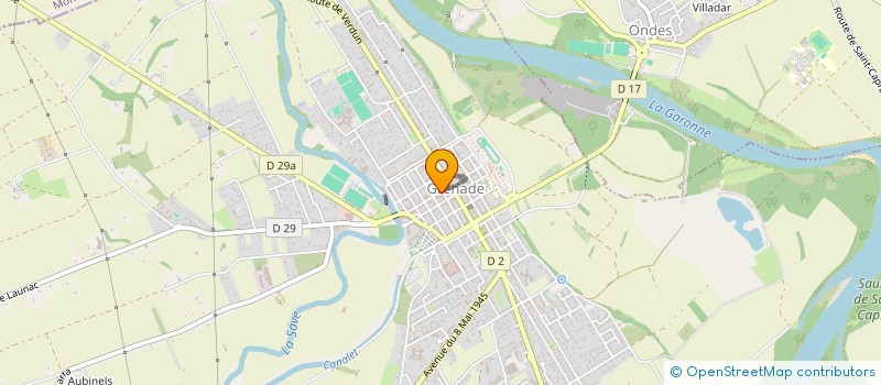 localisation de l'entreprise SCI GARONA  GRENADE