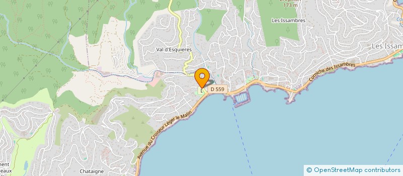 localisation de l'entreprise SCI GARONNE DILIGENCE  SAINTE-MAXIME