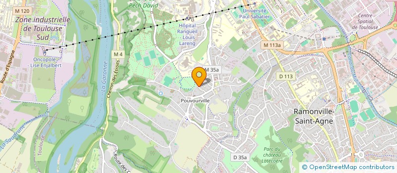 localisation de l'entreprise SCI GARONNI à TOULOUSE