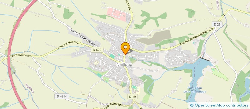 localisation de l'entreprise SCI GAROU  SAINT-LEON